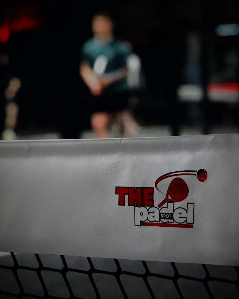 The Padel Spot net banner